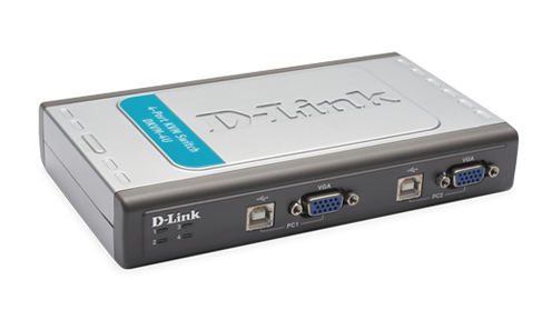 D-Link 4 Port USB KVM Switch