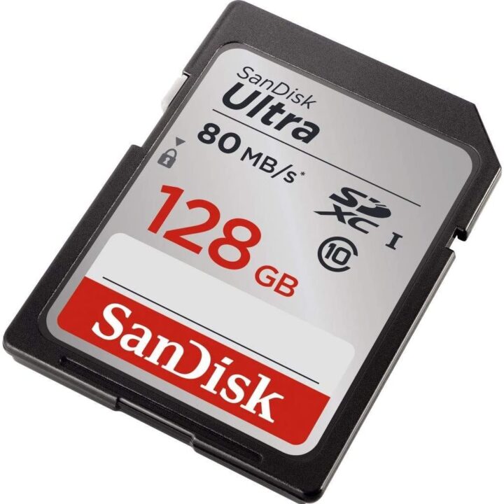 SanDisk 128GB Ultra SDHC Memory Card