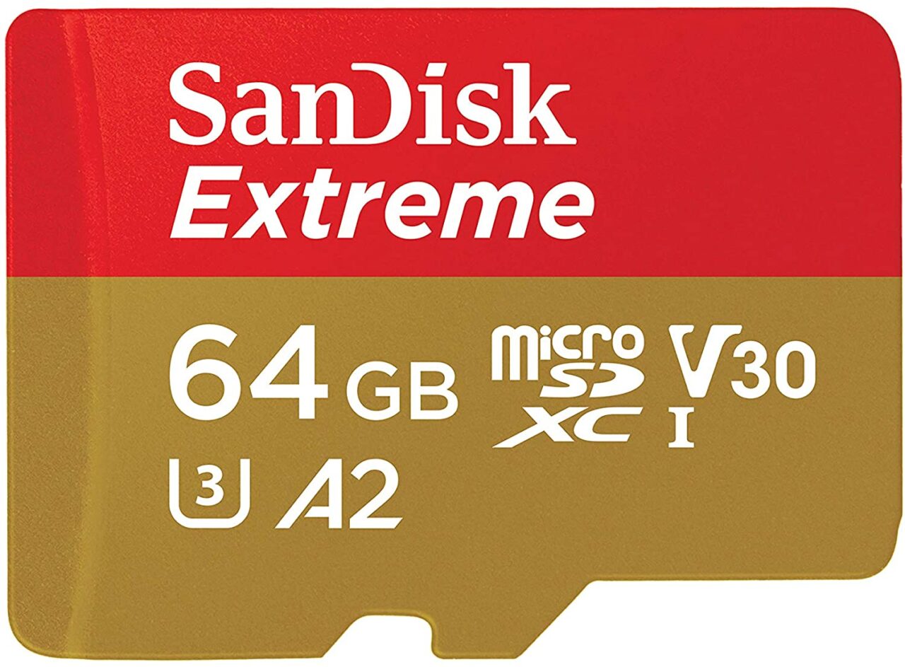 SanDisk 64GB Extrim Micro SDHC Card