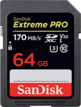 SanDisk 64GB Extrim Pro SDHC Card