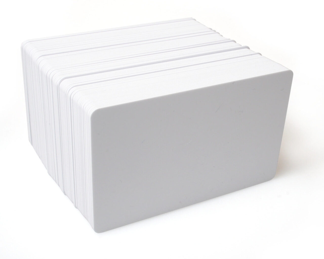 Blank White PVC Plastic Cards