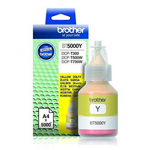 Brother BT-5000Y Yellow Ink Cartridge