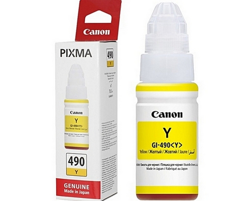 Canon GI-490 Yellow Ink Cartridge
