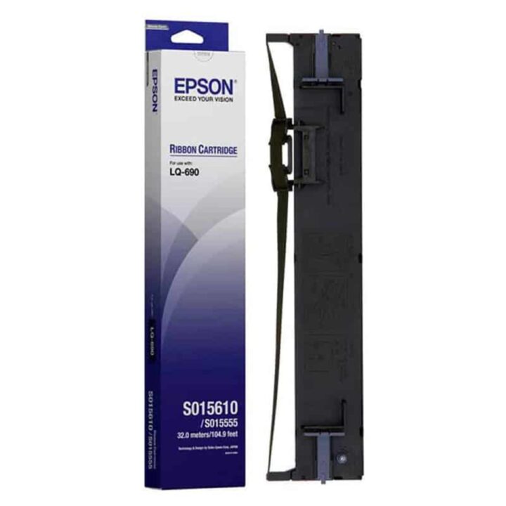 Epson LQ-690 black ribbon cartridge