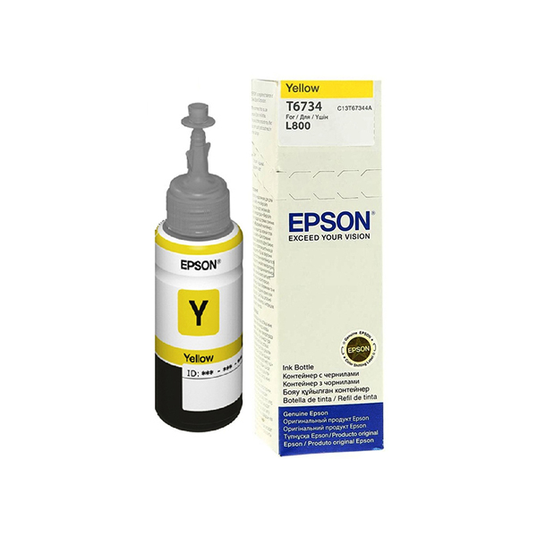 Epson T6734 yellow ink cartridge