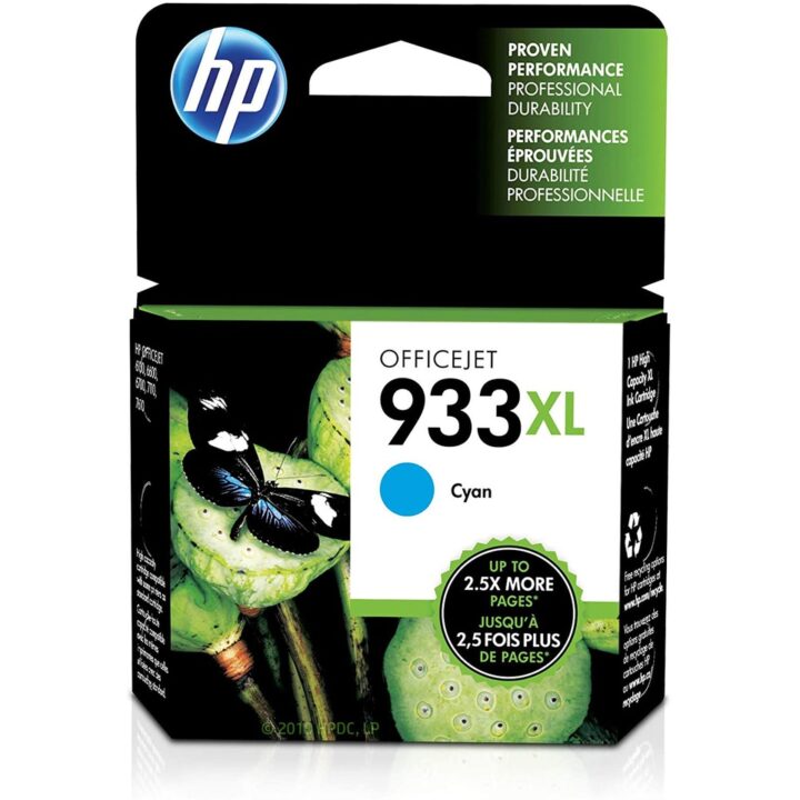 HP 933XL High Yield Cyan Ink Cartridge