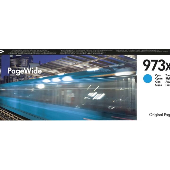 HP 973X High Yield Cyan Pagewide Cartridge