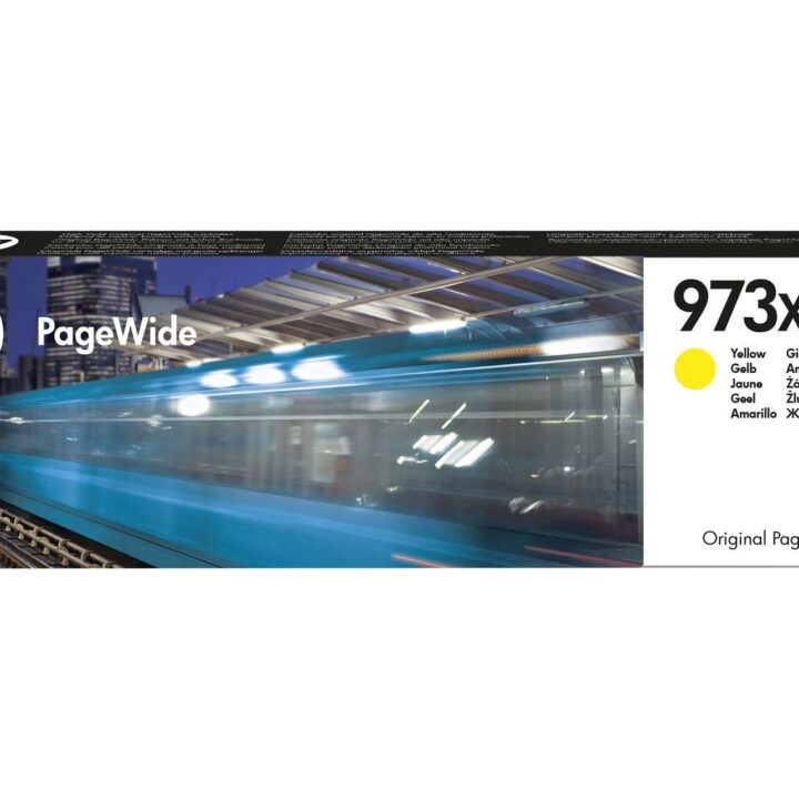 HP 973X High Yield Yellow Pagewide Cartridge