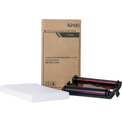 HiTi P310W 4x6 Paper Ribbon Media Kit