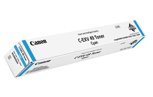 Canon C-EXV 49 Original Cyan Toner Cartridge