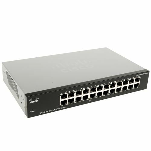 Cisco SF100-24 SR224 Ethernet Switch