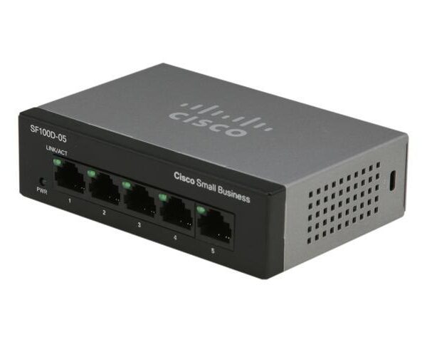 Cisco SF100D-05 5 Port Desktop Switch