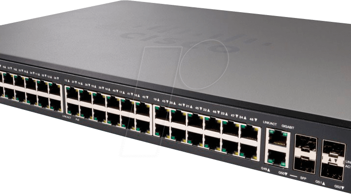 Cisco SG350-52 52-Port Gigabit Managed Switch