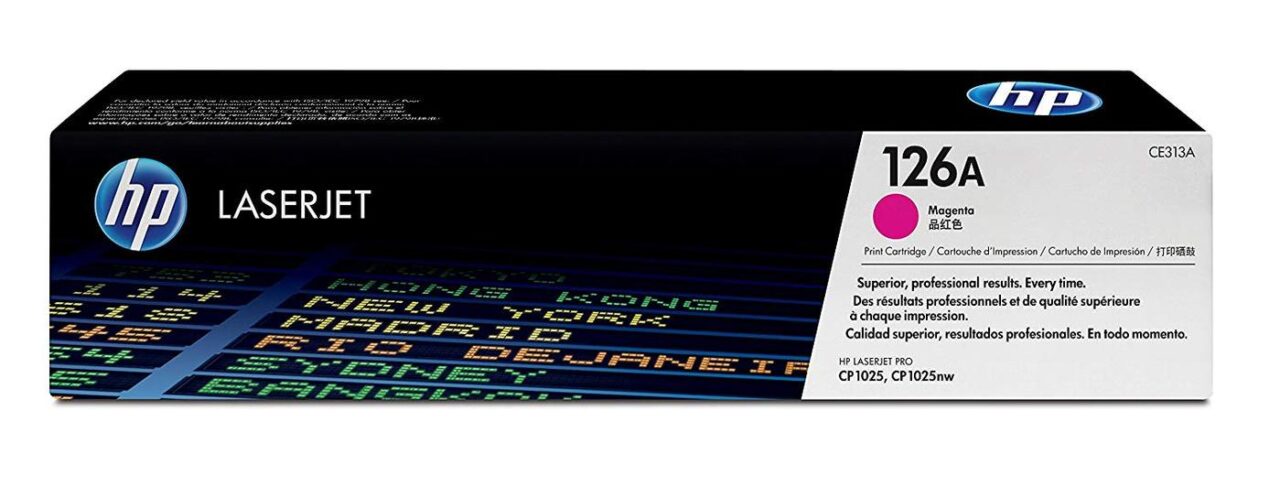 HP 126A Magenta Toner Cartridge CE313A