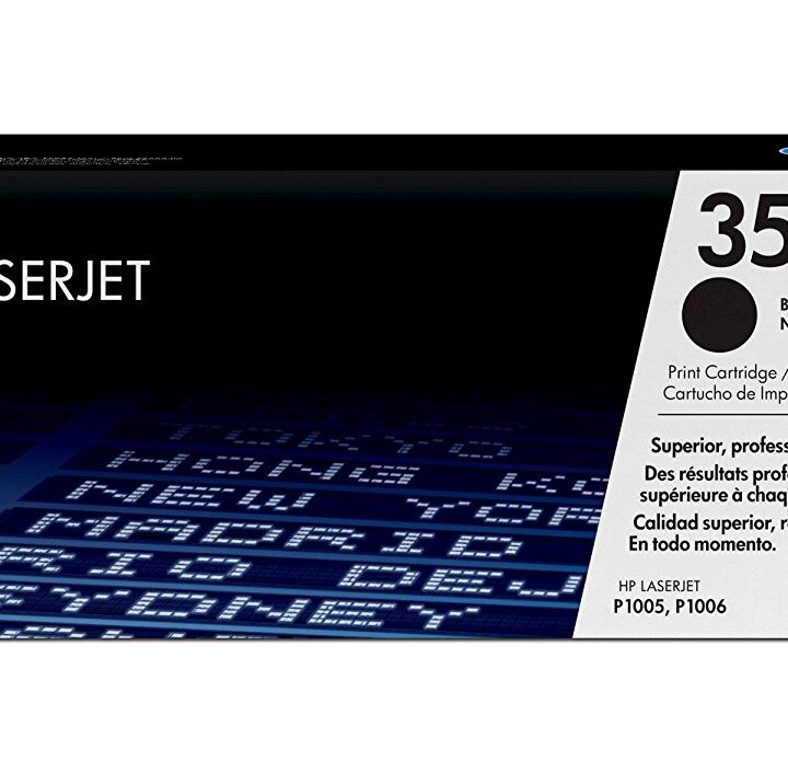 HP 35A Black Toner Cartridge CB435A