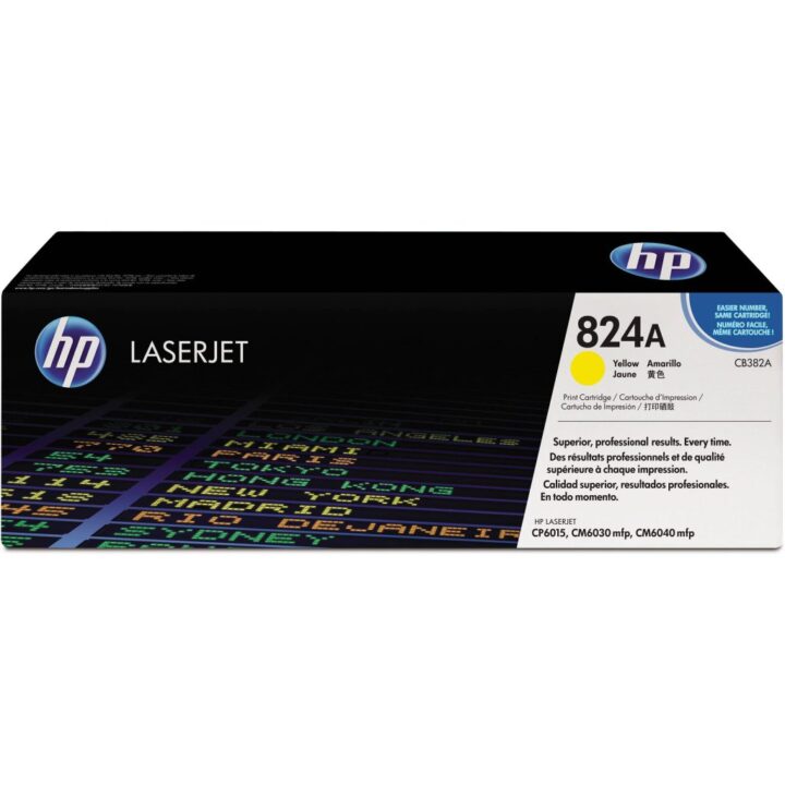 HP 824A Yellow Toner Cartridge