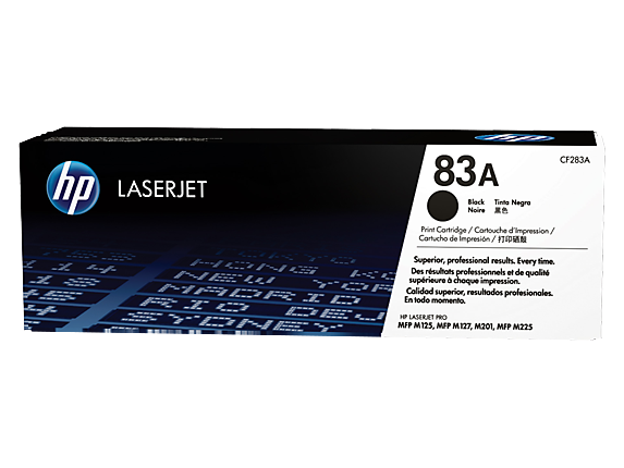 HP 83A Black Toner Cartridge CF283A