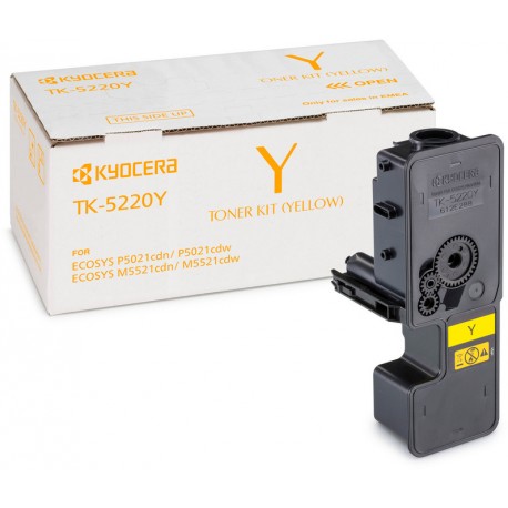 Kyocera TK-5220Y yellow toner cartridge