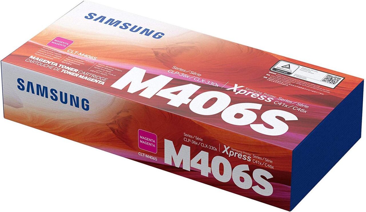 Samsung CLT-M406S Magenta Toner