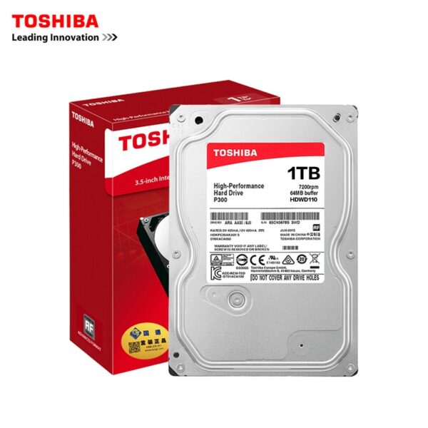 Toshiba 1TB Laptop SATA Hard drive