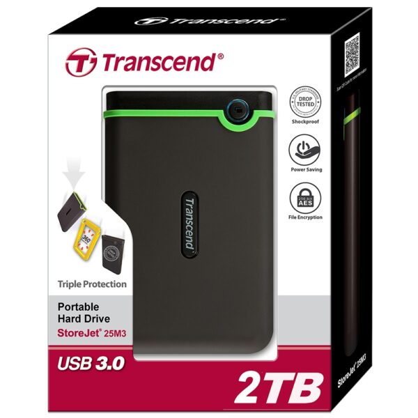 Transcend 2TB USB External Hard Drive